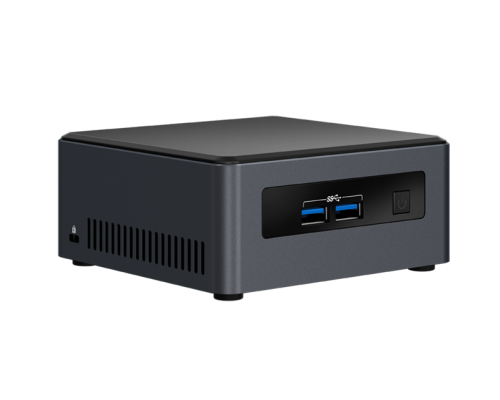 Платформа мини-ПК Intel NUC 7: Intel Core i3 7100U, 2.4 GHz, 2xDDR4 SODIMM (1.2V up to 2133MHz/32Gb), VGA Intel HD Graphics 620(2xHDMI 4K), 4xUSB3.0, 1x2.5HDD, 2x m.2 SSD (ШНУР USA)