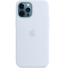 Чехол iPhone 12 Pro Max Silicone Case with MagSafe - Cloud Blue                                                                                                                                                                                           