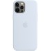 Чехол iPhone 12 Pro Max Silicone Case with MagSafe - Cloud Blue