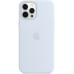 Чехол iPhone 12 Pro Max Silicone Case with MagSafe - Cloud Blue