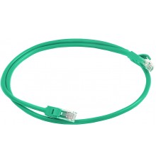 Патчкорд Greenconnect  прямой, малодымный LSZH 3.0m UTP кат.6, зеленый, 24 AWG, литой, ethernet high speed, RJ45, T568B, GCR-50729                                                                                                                        