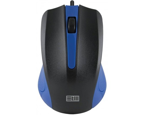 Мышь STM USB WIRED MOUSE STM 101CB black/blue