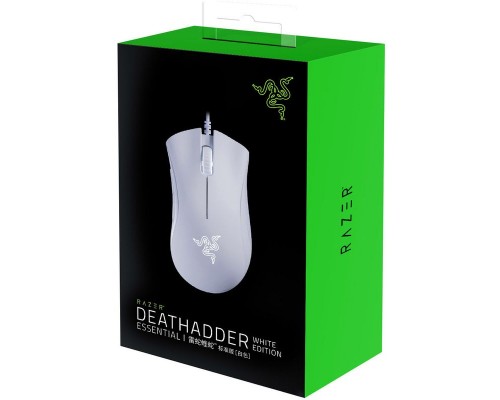 Мышь Razer DeathAdder Essential - White Ed. Gaming Mouse 5btn