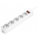 Фильтр Surge protector Power Cube PG-B 3m 5 outlets (white) 10A/2.2kW