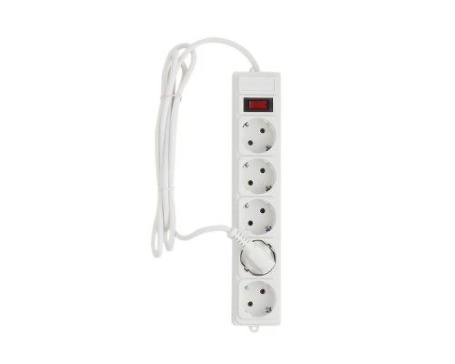 Фильтр Surge protector Power Cube PG-B 3m 5 outlets (white) 10A/2.2kW