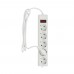 Фильтр Surge protector Power Cube PG-B 3m 5 outlets (white) 10A/2.2kW