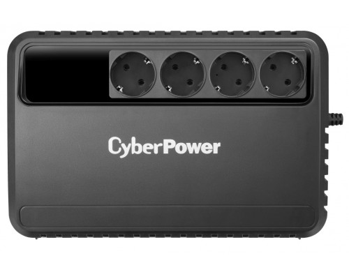 Источник бесперебойного питания UPS Line-Interactive CyberPower BU1000E 1000VA/600W (4 EURO)