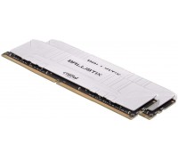 Оперативная память Crucial 16GB Kit (8GBx2) DDR4 3200MT/s CL16 Unbuffered DIMM 288 pin Ballistix White                                                                                                                                                    
