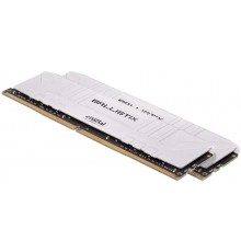 Оперативная память Crucial 16GB Kit (8GBx2) DDR4 3200MT/s CL16 Unbuffered DIMM 288 pin Ballistix White                                                                                                                                                    
