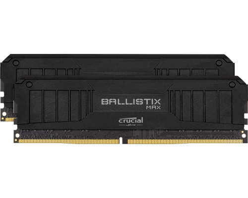 Оперативная память Crucial 16GB Kit (8GBx2) DDR4 4400MT/s CL19 Unbuffered DIMM 288 pin Ballistix MAX Black