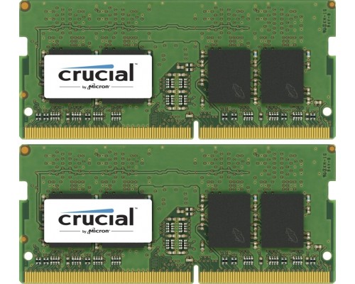 Память для ноутбука Crucial SODIMM 32GB Kit (16GBx2) DDR4 2666 MT/s (PC4-21300) CL19 DR x8 Unbuffered 260pin