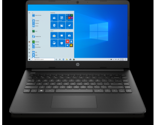 Ноутбук HP 14s-dq2008ur 2X1P4EA Pentium 7505 (3.5)/4G/256G SSD/14.0''FHD AG IPS/Int:Intel UHD/noODD/Win10 (Jet black)