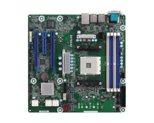 Серверная материнская плата AMD X470 SAM4 MATX X470D4U ASROCK