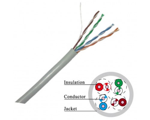 Кабель UTP CAT5E 100M ANC5141 TV-COM