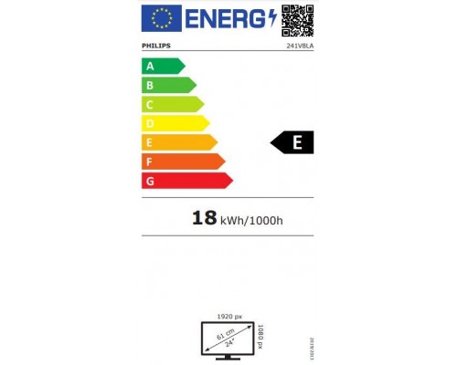 Монитор PHILIPS 241V8LA 23.8