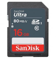 Карта памяти SDHC 16GB UHS-I SDSDUNS-016G-GN3IN SANDISK SDSDUNS-016G-GN3IN                                                                                                                                                                                