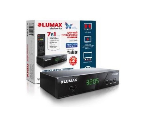 ТВ-ресивер DVB-T2 DV3205HD LUMAX