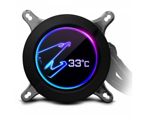 Жидкостная система охлаждения AORUS WATERFORCE X 360 , 3 x 120mm ARGB Fan, RTL