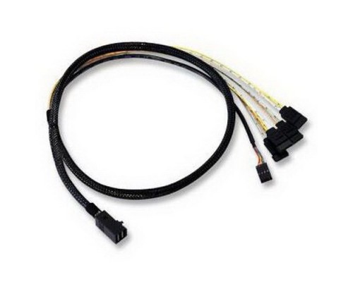 Кабель ACD-SFF8643-SATASB-A1, INT SFF8643-to-4*SATA+SB ( HDmSAS -to- 4*SATA+SideBand internal cable) 100cm (6705050-100)