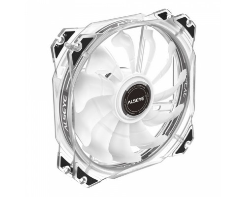 Вентилятор M120-PT FAN 120mm, 1300rpm, 42.5CFM, 23.6dBA, Molex + 3pin, RGB, Transparet frame, RTL