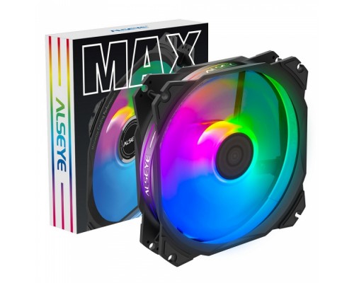 Вентилятор M120-PB FAN 120mm, 1300rpm, 42.5CFM, 23.6dBA, Molex + 3pin, RGB, RTL