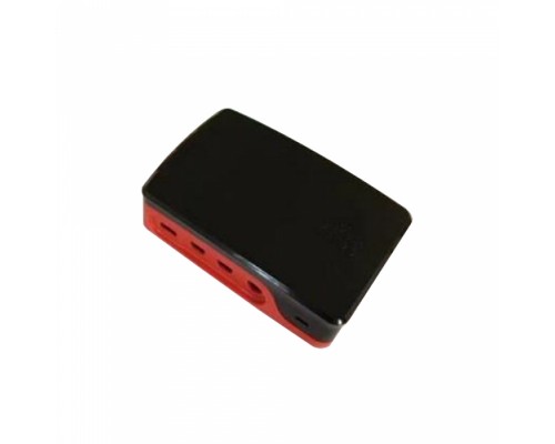Корпус ACD  Red+Black ABS Case for Raspberry 4B RA602