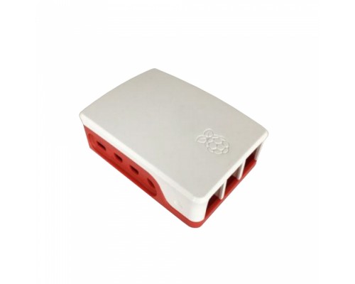 Корпус ACD  Red+White ABS Case for Raspberry 4B (RASP1967) RA597