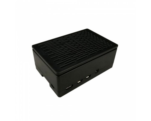 Корпус ACD  Black ABS Case (Install 3010/3007 Fans or 3.5 Inch Touch Screen), совместим с креплением VESA Mount, for Raspberry PI 4B RA509