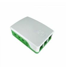 Корпус ACD  White+Green ABS Case for Raspberry 4B RA601                                                                                                                                                                                                   