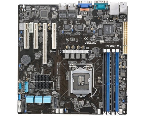 Материнская плата P10S-M,SP XEON,C232,MATX,4DIMM, RTL