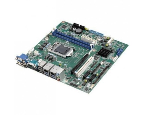 Материнская плата AIMB-505L-00A1E, Socket LGA1151 для Intel Core i7/i5/i3, MicroATX with VGA/DP/DVI-D/LVDS, 10 COM, 8 USB 3.0, 6 USB 2.0, Dual LAN Advantech