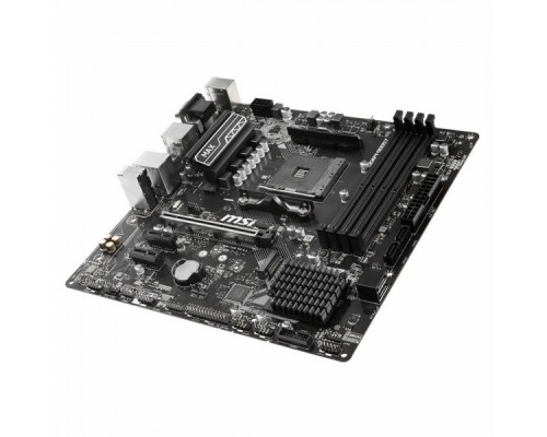 Материнская плата B450M PRO-VDH MAX, Socket AM4, AMD®B450, 4xDDR4-2667, 1xPCI-Ex16x, 2xPCI-Ex1x, D-SUB+DVI-D+HDMI, 4xSATA3(RAID 0/1/10), 1xM.2, 8 Ch Audio, GLan, (4+4)xUSB2.0, (4+2)xUSB3.2, 1xPS/2, mATX, RTL