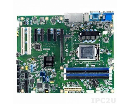 Материнская плата AIMB-787G2-00A1, Socket LGA1200 ATX IMB Q470E, Dual LAN/3 Display/M.2 Advantech