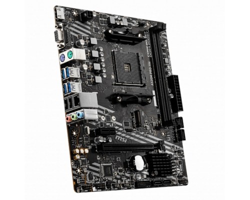 Материнская плата A520M PRO-VH ,mATX, Socket AM4, AMD® A520, 2xDDR4-4600, HDMI+VGA, 1xPCI-Ex16x, 1xPCI-Ex1x, 4xSATA3(RAID 0/1/10), 1xM.2, 8 Ch Audio, GLan, (2+4)xUSB2.0, (4+2)xUSB3.2, 2xPS/2