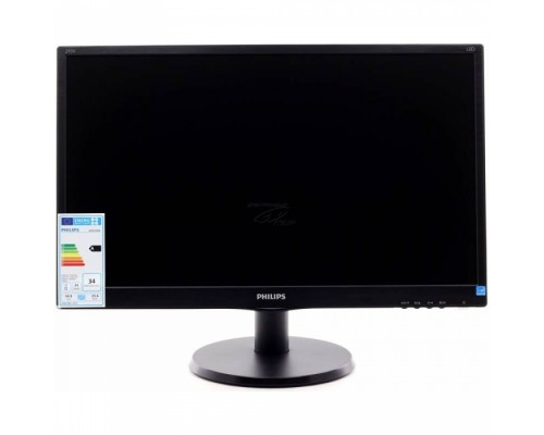 Монитор 23 6 Philips 243V5QHSBA Black