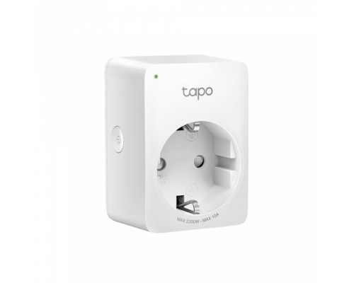 Умная мини-розетка Tapo P100(1-pack) Tapo P100, 220–240 В, 50/60 Гц, стандарты Wi-Fi 802.11b/g/n, встроенный Bluetooth 4.2, один индикатор состояния, одна кнопка питания, работает с Яндекс Алисой / Google Ассистентом
