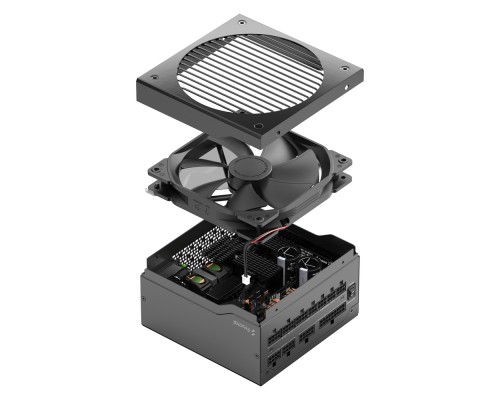 Блок питания Fractal Design ION+ 2 Platinum 760W / ATX 2.52, Active PFC, 80 PLUS Platinum, fully modular, 140mm fan / FD-P-IA2P-760