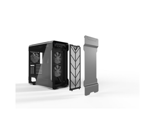 Корпус PHANTEKS Enthoo Evolv X, Galaxy Silver, Digital RGB illumination, FAN Hub, алюминиевые лицевая и верхняя панели, боковые панели Tempered Glass, Mid-Tower