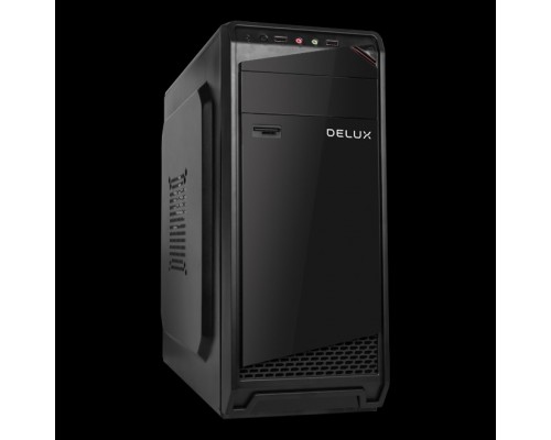 Корпус DELUX DW605 (ATX, БП 500W) черный