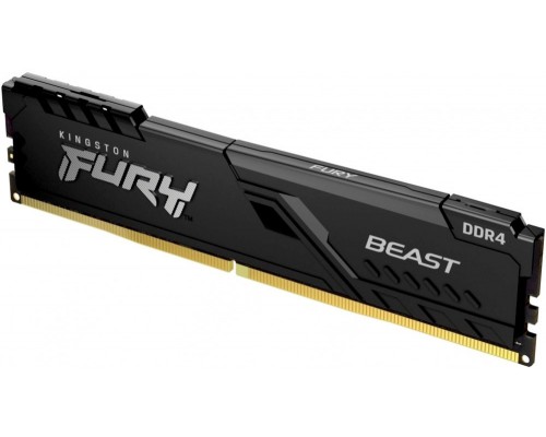 Модуль памяти DDR4 Kingston 16Gb 3600MHz FURY Beast CL18 [KF436C18BB/16]