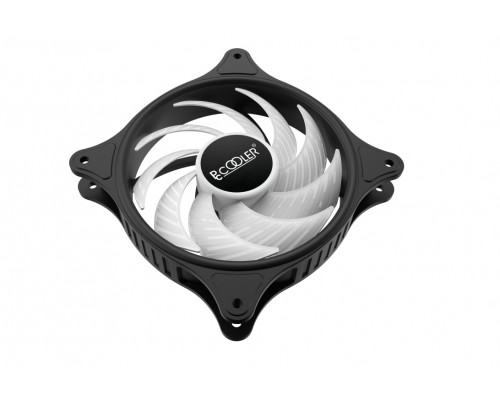 Вентилятор PCCooler FX-120-3 FIXED COLOR FAN 120x120x25мм (3pin+Molex, 80шт./кор, пит. от мат.платы и БП, 1320 об/мин) Retail