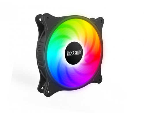 Вентилятор PCCooler FX-120-3 FIXED COLOR FAN 120x120x25мм (3pin+Molex, 80шт./кор, пит. от мат.платы и БП, 1320 об/мин) Retail