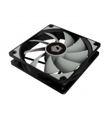 Вентилятор ID-COOLING NO-12025-XT 120x120x25мм (80шт./кор, PWM, Low Noise, резиновые углы, черный, 700-1800об/мин)  BOX                                                                                                                                   