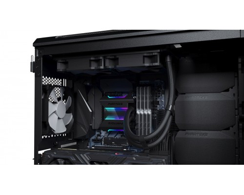 Система водяного охлаждения Phanteks Glacier One 240MP / 2x120mm MP PWM Fans / ARGB Infinity Mirror Cap / PH-GO240MP_DBK01