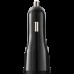 Автомобильное зарядное устройство CANYON C-033 Universal 1xUSB car adapter, plus Lightning connector, Input 12V-24V, Output 5V/2.4A(Max), with Smart IC, black glossy, cable length 1.2m, 77*30*30mm, 0.041kg, Russian