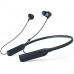 Наушники TCL Neckband (in-ear) Bluetooth + ANC Headset, HRA, Frequency: 8-40K, Sensitivity: 100 dB, Driver Size: 12.2mm, Impedence: 32 Ohm, Acoustic system: closed, Max power input: 30mW, Bluetooth (BT 4.2) & 3.5mm jack,HiRes Audio & ANC, Color Midni