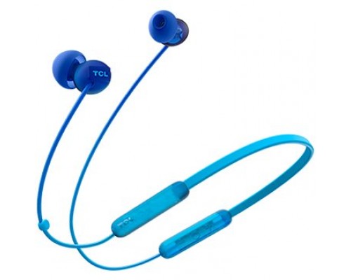 Наушники TCL Neckband (in-ear) Bluetooth Headset, Frequency of response: 10-23K, Sensitivity: 104 dB, Driver Size: 8.6mm, Impedence: 28 Ohm, Acoustic system: closed, Max power input: 25mW, Connectivity type: Bluetooth only (BT 5.0), Color Ocean Blue