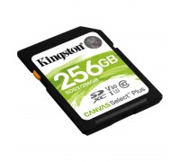 Карта памяти Kingston 256GB SDXC Canvas Select Plus 100R C10 UHS-I U3 V30 EAN: 740617298123                                                                                                                                                               