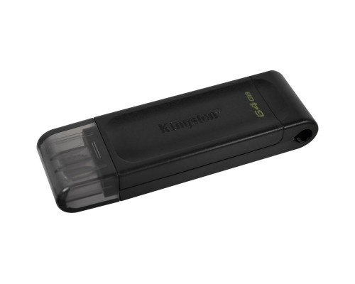 Носитель информации USB-флэш Kingston 64GB USB-C 3.2 Gen 1 DataTraveler 70 EAN: 740617305302