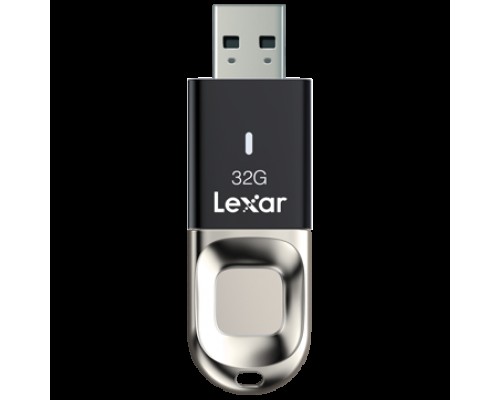 Носитель информации USB-флэш LEXAR 32GB Fingerprint F35 USB 3.0 flash drive, up to 150MB/s read and 60MB/s write, Global EAN: 843367119790